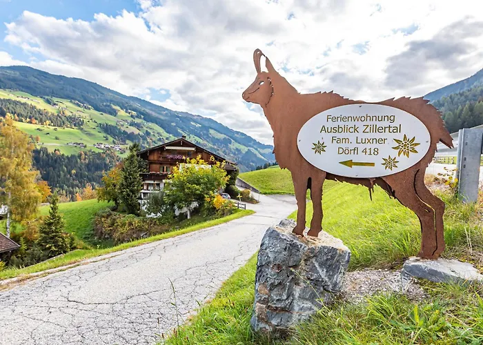 Ausblick Zillertal * Hainzenberg