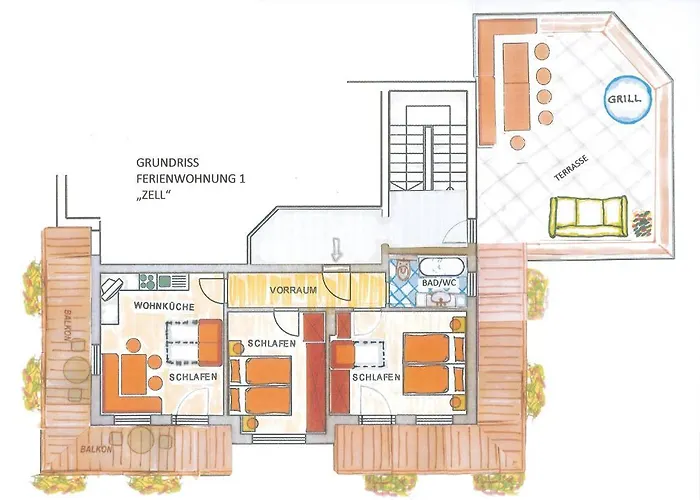 Ausblick Zillertal Apartmán *